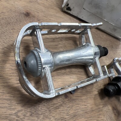Vintage SR SP-150 Pedals NOS Road Bike Silver Race K10499 Japan | eBay