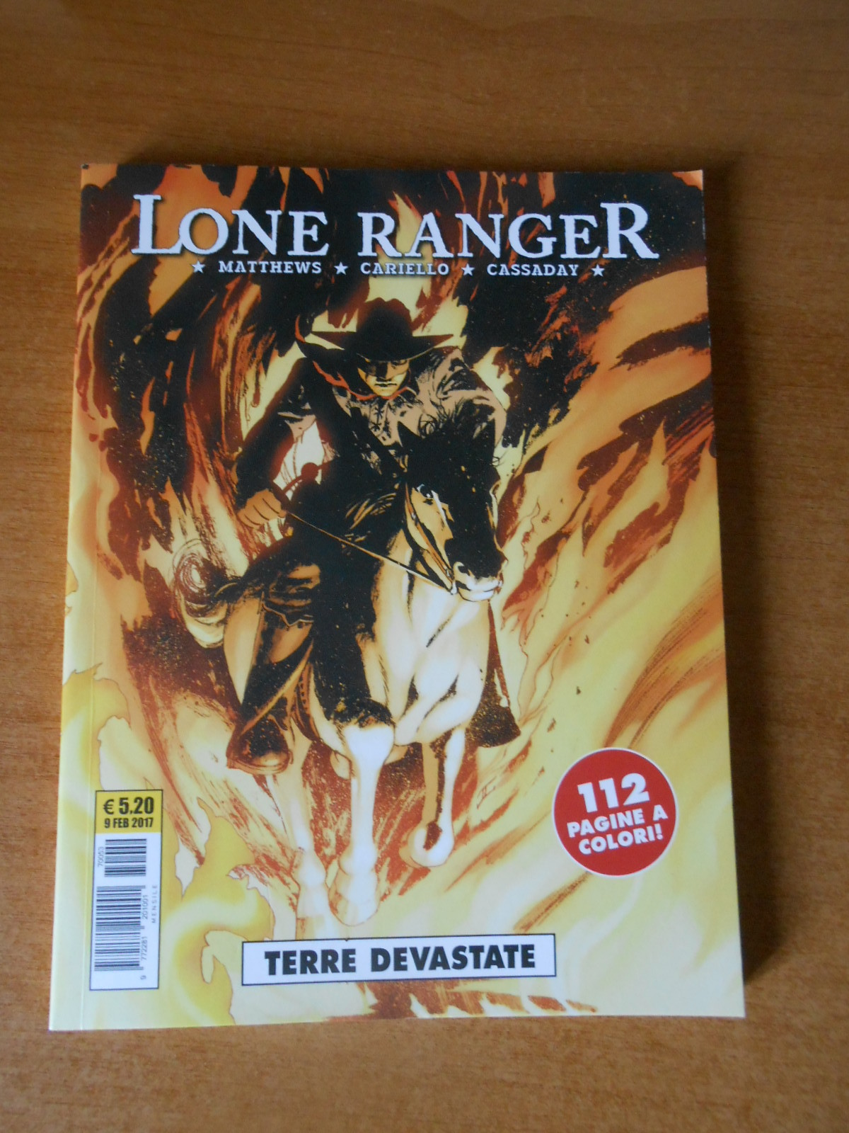 fumetto d'autore-LONE RANGER n.3-serie cosmo gialla n.53
