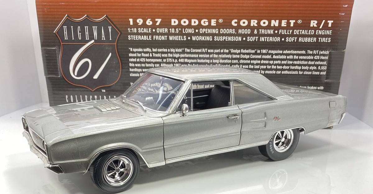 ミニカー Highway61 1967 Dodge Coronet R/T 1:18 ミニカー Highway61 1967 Dodge Coronet R/T 1:18 Highway 61 DCP 1967