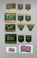 Set of stickers for customized restoration  531.