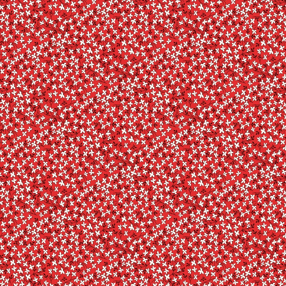 Harina silvestre, margaritas arrojadas, amarillo, tela de edredón de algodón por 44" Foto 3 de 3