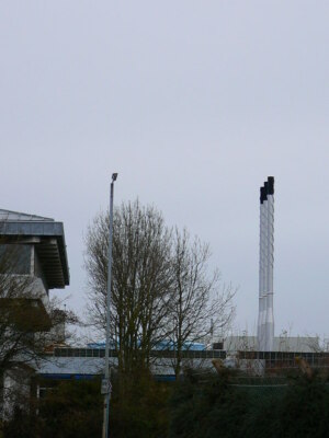 Foto 6x4 Tyco Electronics Site H Dorcan Swindon - Schornsteinstapel Tyco c2007