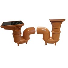 Drainage P-Trap and Hopper (Rectangular Hopper Head/Square Hopper Head Spigot)