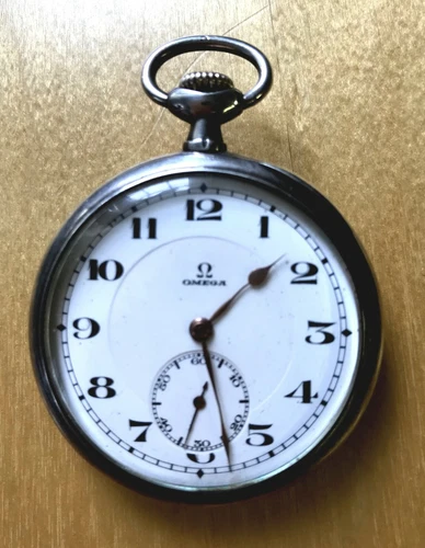 ANTIKE OMEGA TASCHENUHR, GENEVE, GUSTOSTÜCKERL, GOLDMEDAILLE UHR