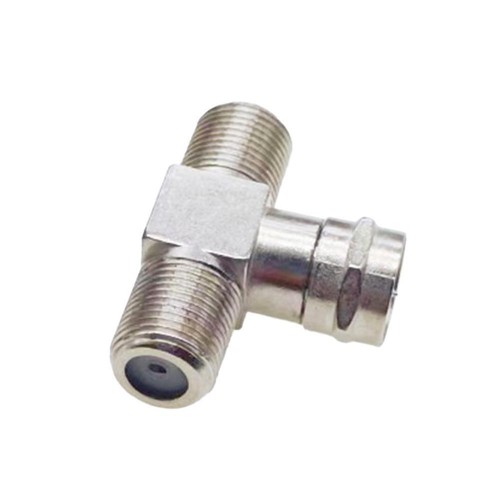 Coaxial Cable Splitter, TV Splitter2 In1 Out 2-Pack MaleTo RG6 Type O4Z3 T4H7 - Picture 3 of 11