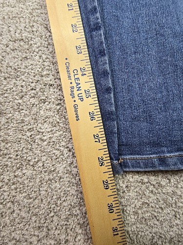 Gloria Vanderbilt Jeans Womans 6 Amanda Blue Denim Short Petite Casual Comfy 90s - Picture 16 of 19