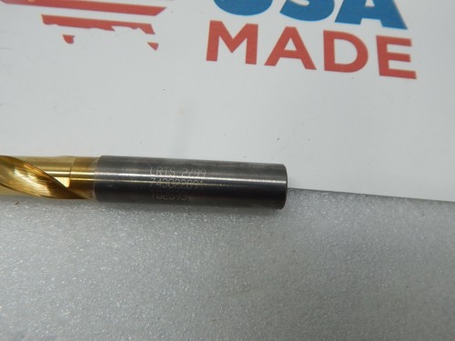 Taladro de carburo sólido LRTS 11 mm refrigerante a través del vástago de 12 mm .433 a través del refrigerante - Imagen 4 de 5