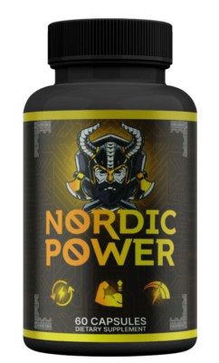 (1 Pack) Nordic Power ed Pills, NordicPower for Men, Energy & Vitality Capsules