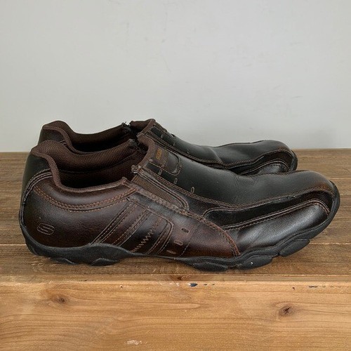 Skechers brown leather diameter nerves 