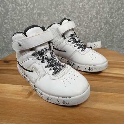 Fila Vulc 13 Marble Sneakers Youth White Black Basketball