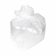 1000 x Square Bin Liners 15 x 24 x 24" White Strong Bin Bags Great Value Cheap
