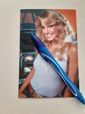 THE FALL GUY TV SHOW, HEATHER THOMAS AS JODY BANKS, GLOSSY COLOR, 4X6 PHOTO