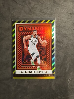 2023-24 Panini NBA Hoops Dynamos Holo Foil Giannis 2023-24 Panini NBA Hoops Dynamos Holo Foil Giannis