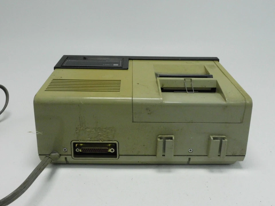 Vintage Sharp Electronic Printing Calculator ZL-6100 With Cartridges - Image 4 of 4