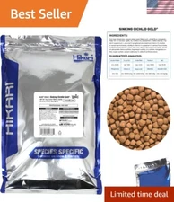 Nutritious 2.2-Pound Fish Food Pellets for Healthy Cichlid Growth and Color