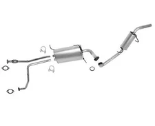 Exhaust System Muffler Flex Pipe Resonator Tail Pipe For Nissan Pathfinder 96-00