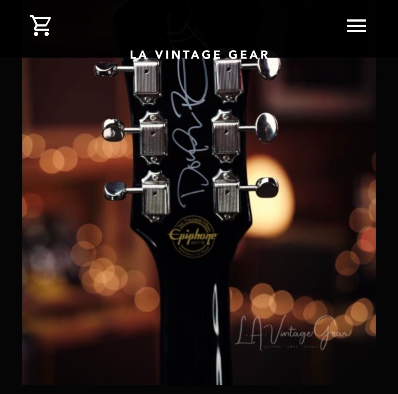 2015 Epiphone Casino Electric Guitar Originally Owned by Doyle