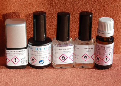 Primer Ultrabond  Perfekt Finish Tipblender  Top Coat Gilbstop