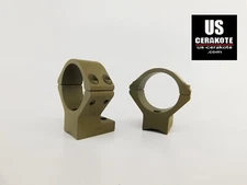 Talley Winchester XPR 30mm Medium Scope Rings Flat Dark Earth 740765