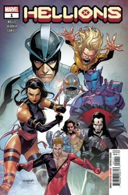 Hellions #1 2020 Segovia Cover A Marvel Comics EB11