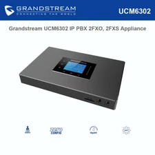 New  - Grandstream UCM6302 IP PBX 2FXO, 2FXS Appliance