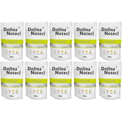 Nassfutter für Hunde Glutenfrei Dolina Noteci Gans mit Kartoffeln 10x500g