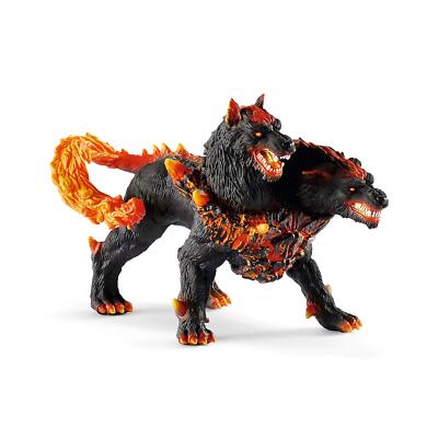 Schleich Eldrador Hellhound 7 Inch Realistic Toy Figure for Imaginative Play