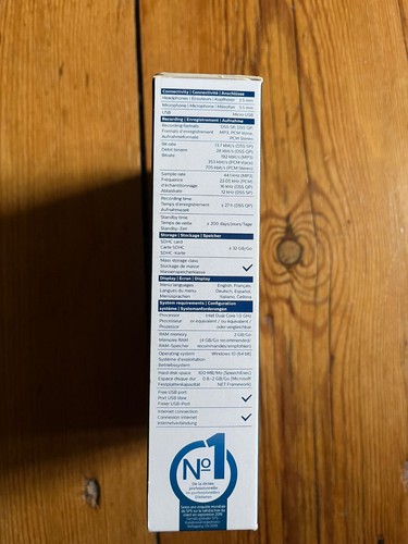 Philips DPM 6000 Digital Pocket Memo Voice Recorder BNIB - Picture 4 of 4
