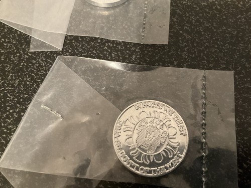 Malachi Z. York Nuwaubian Nation Set Of 4 Play Money Compound Coins - Picture 4 of 7
