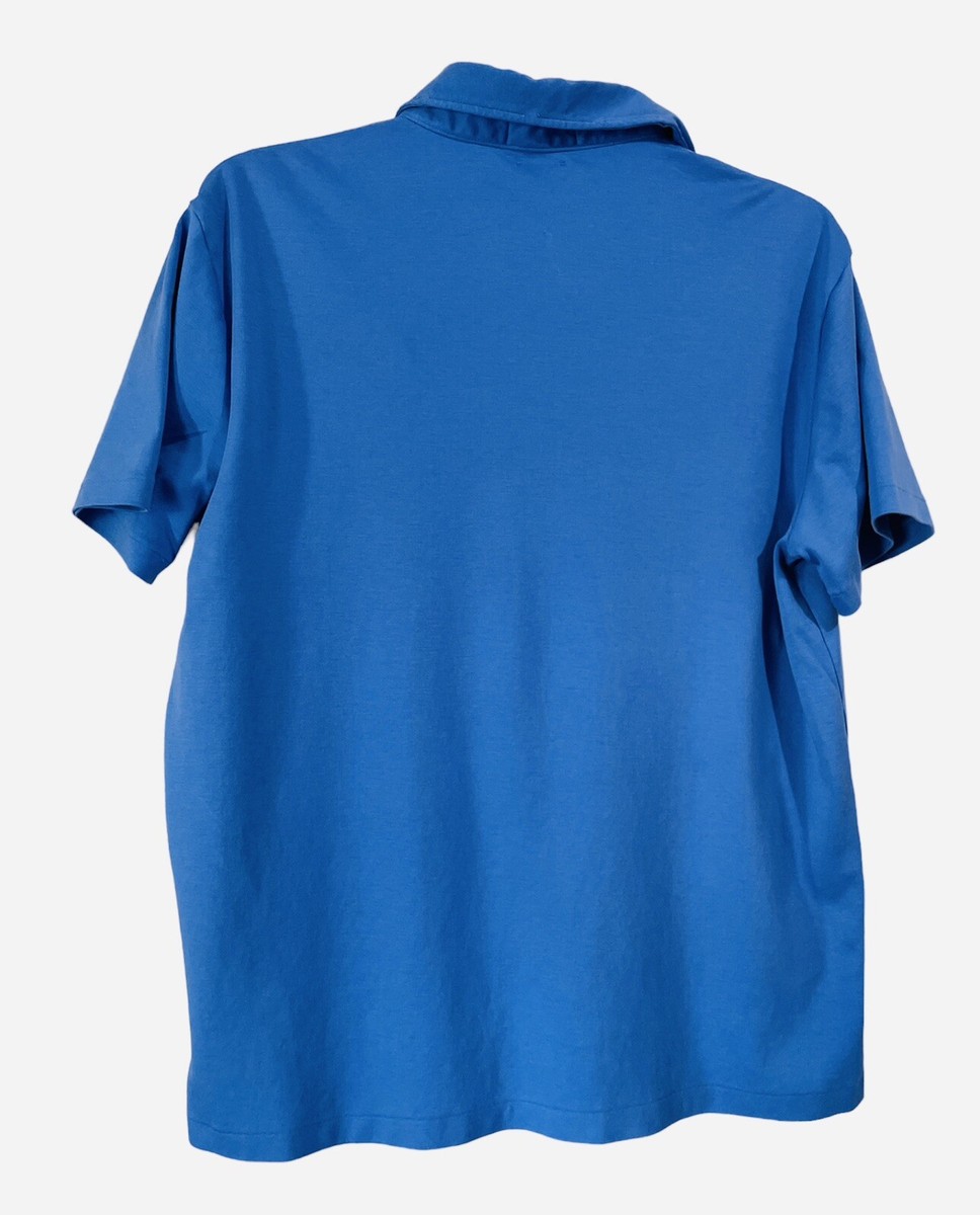 0056 Polo By Ralph Lauren Men's SS Polo Golf Shirt Blue Large L 0056 Polo By Ralph Lauren Men's SS Polo Golf Shirt Blue Large L