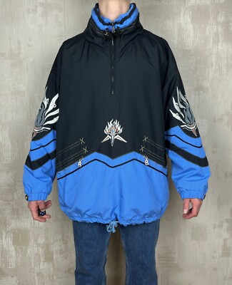 Vintage Bogner Olympic Spirit Torch Ski Anorak Jacket Men's Size