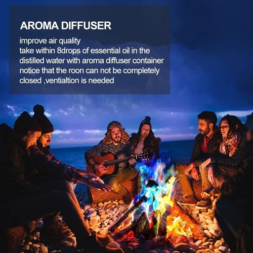 Buntes Feuer, Buntes Feuerpulver, Magic Fire Pulver, Bunte Flamme Farbwechsel Po - Bild 5 von 8