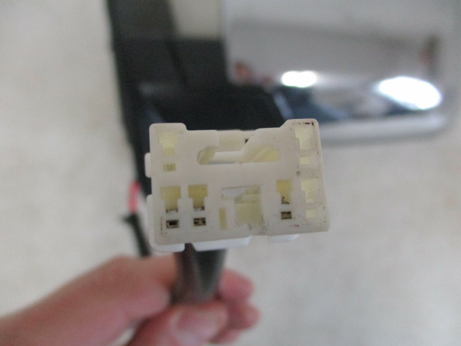 OEM 2009-2014 Nissan Titan LH Left Driver Side Chrome Mirror  