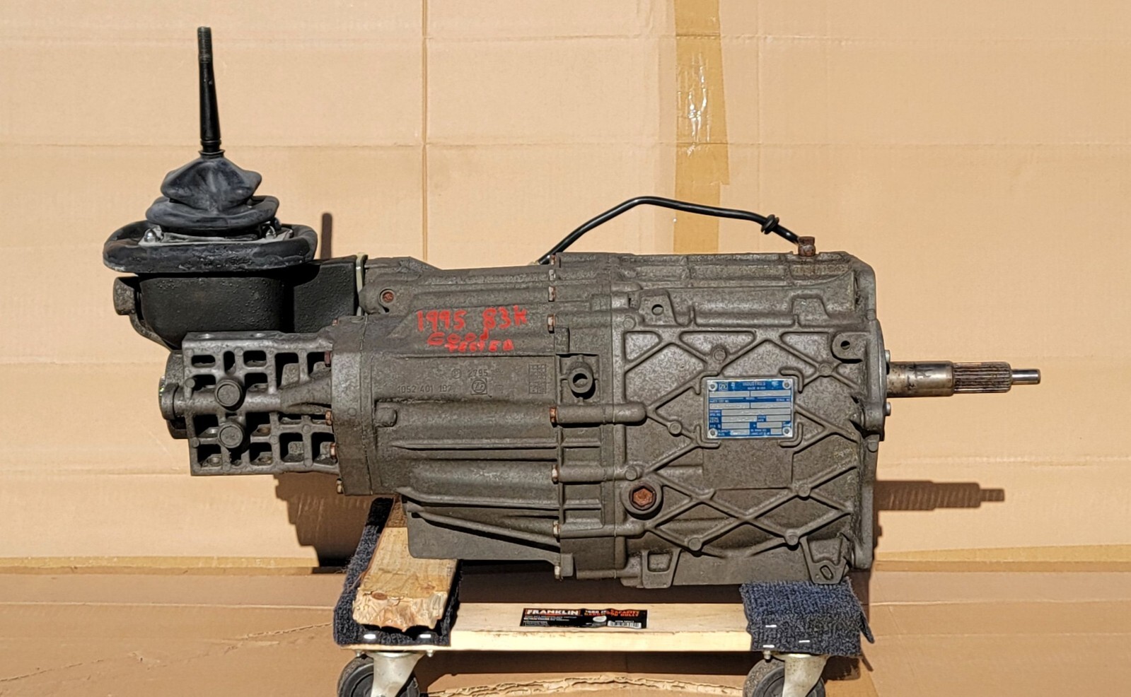 1995 CORVETTE C4 ZF 6 SPEED MANUAL TRANSMISSION S640 COMPLETE GOOD