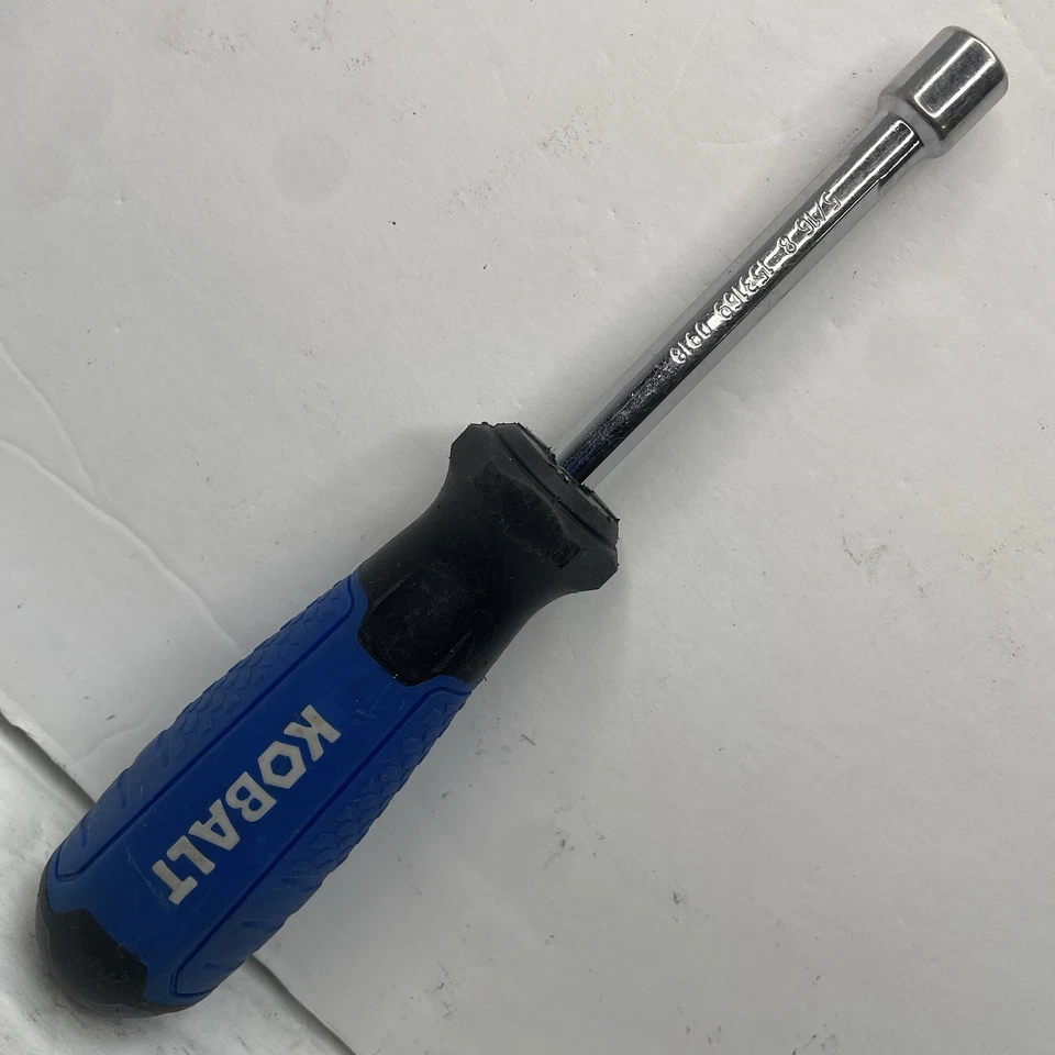 Kobalt 7" Spline Nut Driver 5/16" x 8mm SAE & Metric 1/4" Drive – Used - Image 2 of 4