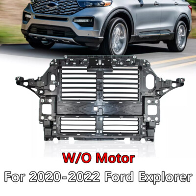 For 2020-2022 Ford Explorer Radiator Support Assembly ABS Air Shutter W/O Motor