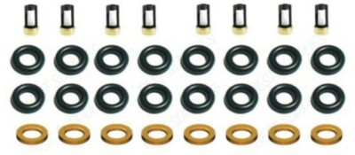 Fuel Injector Repair Service Kit Seals Filters Pintle Caps 1600CC