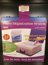 NEW CROPPER HOPPER 34 PIECE PHOTO ORGANIZATION SYSTEM STORES 2000 PHOTOS NIP