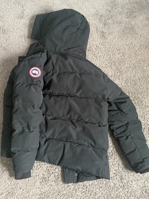 Canada Goose Arctic Program Wyndham Hooded Down Full Zip Parka Black XS