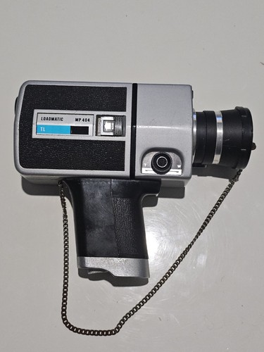 Super 8 film video camera Loadmatic Hanimex MP404