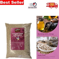 Versatile 5kg Sunflower Hearts Bird Food: Ideal for Winter Feeding & Young Birds 7.40 per kilo