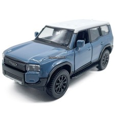 5 Inch Land Cruiser 250 Model Car Diecast Toy Vehicle for Boys Kids Gifts Blue
