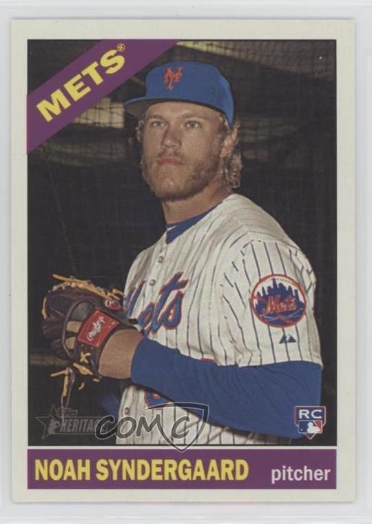 2015 Topps Heritage High Number Noah Syndergaard #618 9b4