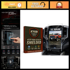 12" Tempered Glass Screen Protector for Dodge Ram 1500/2500/3500 - 9H Anti-Glare