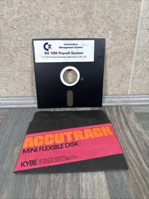 Commodore Management System BS 1250 Payroll System 5,25'' Diskette