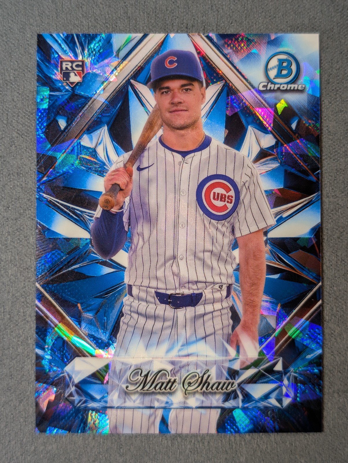 2025 Bowman Chrome Sapphire Selections Matt Shaw Cubs Rookie (RC) SS-14