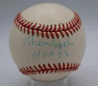 Warren Spahn (HOF 73) Signed Baseball Autograph Auto PSA/DNA AC76281