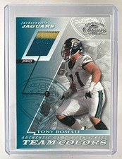 Tony Boselli 2001 Donruss Classics #TC-31 Team Colors Patch