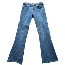 Levi's Orange Tab 684 Vintage Flare Jeans Blue Denim 31x34