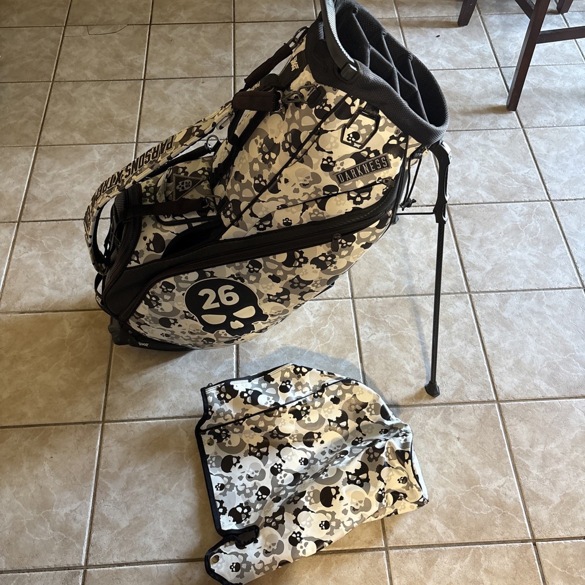 PXG DARKNESS Deluxe Hybrid Stand Golf Bag Rain hood Putter Slot